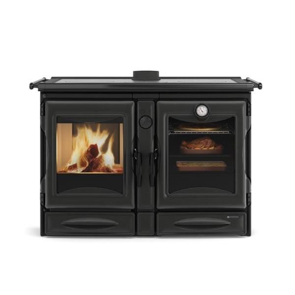 Nordica Extraflame Holzofen - ALASKA SCHWARZ – Bild 2