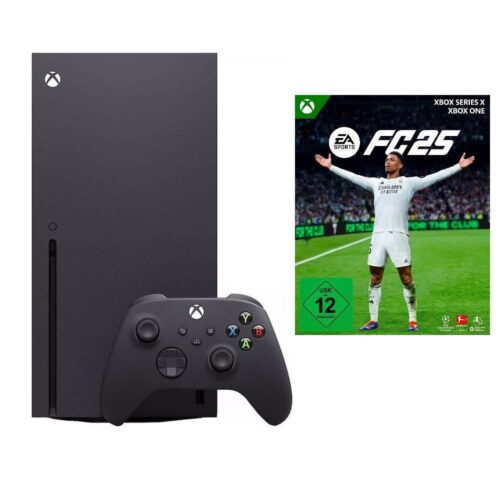 MICROSOFT Xbox Series X 1TB SSD + FC 25 (FIFA 25) Spielecode Bundle
