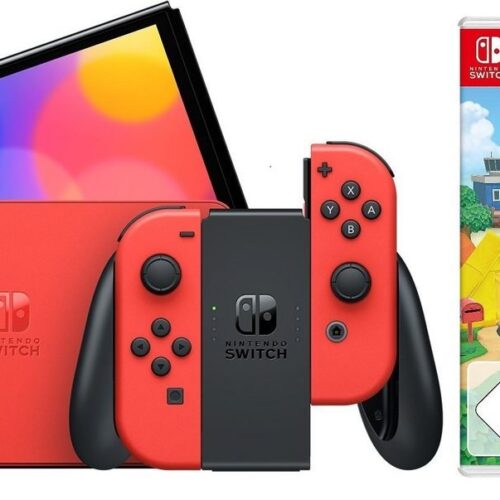 NINTENDO SWITCH Konsole OLED Super Mario Edition Rot