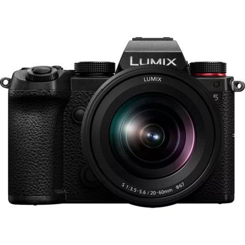 PANASONIC Lumix S5 Hybridkamera Schwarz + 20-60 mm