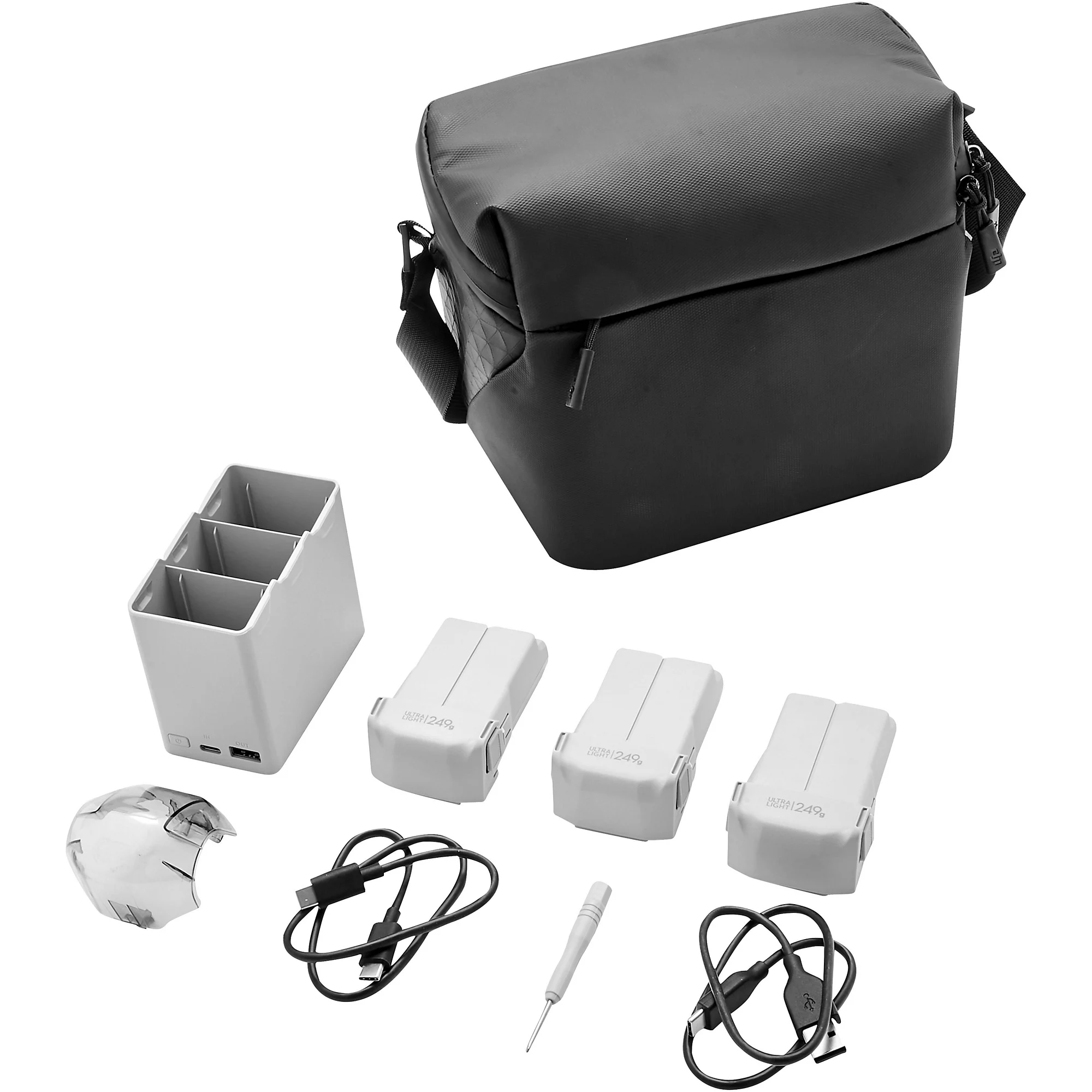 Drohne DJI Mini 3 Fly More Combo RC-Bildschirm und Zugriff – Bild 2