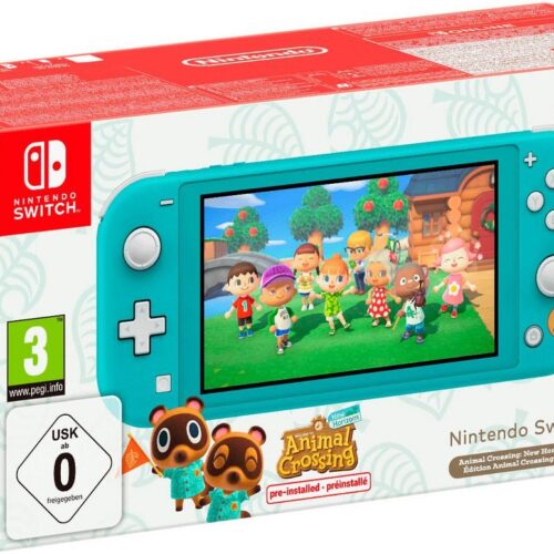 NINTENDO SWITCH Lite Türkis inkl. Animal Crossing + 12 Monate NSO