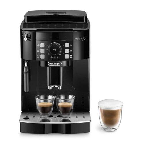 Delonghi Magnifica S ECAM21113B 1450 W Schwarze Espressomaschine mit Mahlwerk