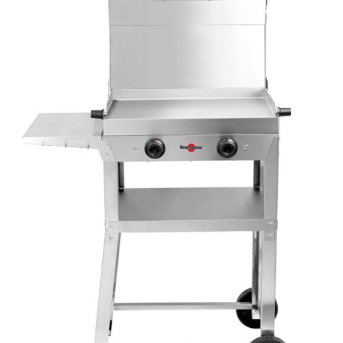 Krampouz Kombi Double MFKO2AA-KR 2500W elektrische Grillplatte aus Edelstahl
