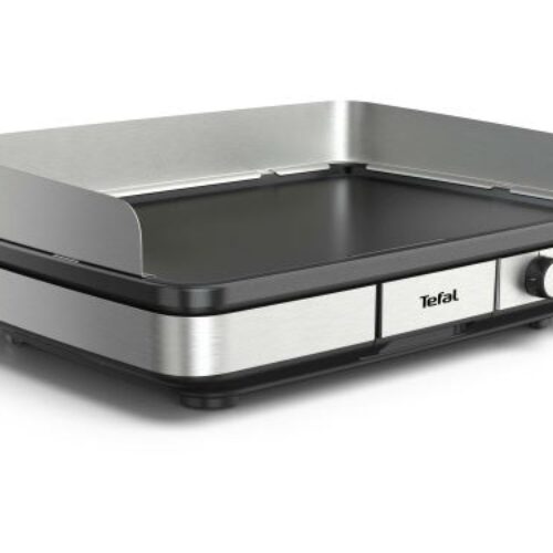Tefal CB690D12 Maxi XXL 2300 W Elektrische Grillplatte, Silber und Grau