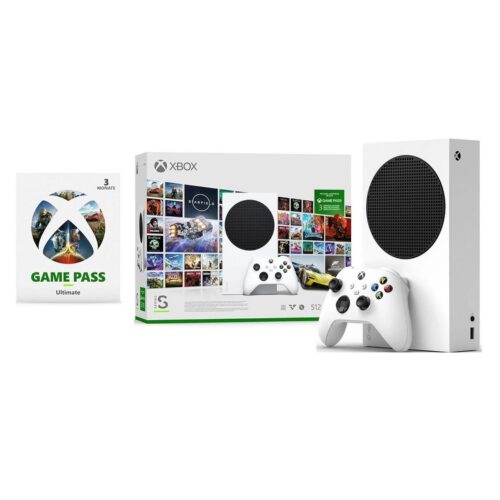 XBOX Series S 512 GB Starter Bundle + 3 Monate Game Pass intergriert