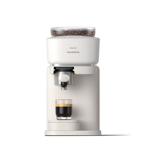 Philips Baristina BAR300/00 122,8 W, weiße Espressomaschine mit Mahlwerk