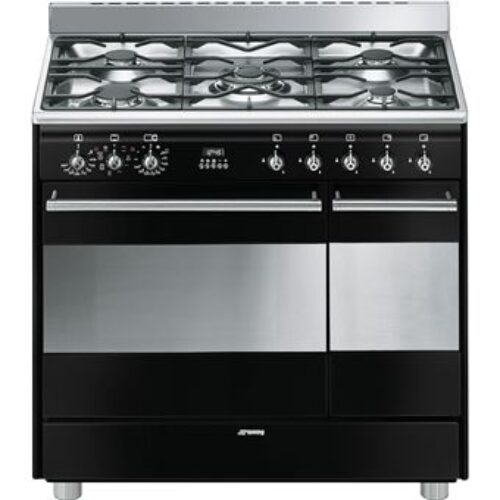 Smeg SCB92MN8 – Herd (Etagenbackofen) – freistehend – Breite: 90 cm – Tiefe: 60 cm – Höhe