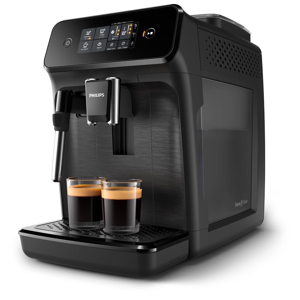 Philips EP1220/00 Serie 1200 Espressomaschine mit Mahlwerk und Dampfdüse schwarz – Bild 4
